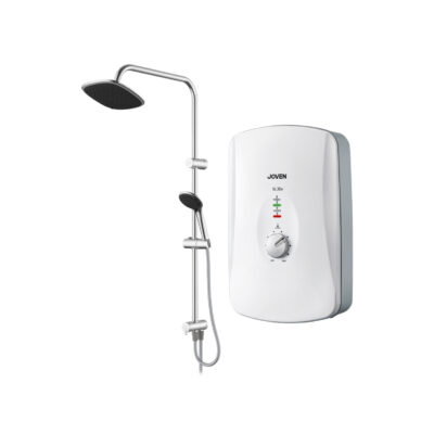 JOVEN NON-PUMP INSTANT WATER HEATER WITH RAIN SHOWER | SL30E-RS (WHITE)