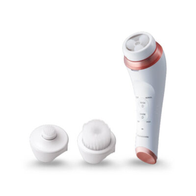 PANASONIC MICRO-FOAMING FACE CLEANSING DEVICE WITH ROLLER MASSAGER ATTACHMENT | EH-SC65-P451